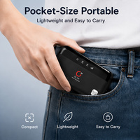 OLAX M100 10000mAh Power-Bank Routeur 4G LTE 300Mbps pour les voyages en plein air 2-en-1 USB Type-C 2.4G/5.8G SIM Hotspot WiFi portable