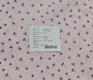 Tela con estampado de flores de algodón 100% superpopular - Product Image 3