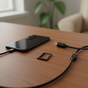 Bandeja para tarjeta SIM para Oppo Find X3 Lite Negro - Product Image 3