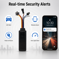 Rastreador GPS GSM 2G Keson KS199B con Corte Remoto de Motor, Relé SOS, Micrófono de Voz, BDS para Coche, Camión, Motocicleta, Flota, OEM, Venta al por Mayor, Compatible con PC