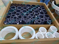 Joints toriques en PTFE remplis de graphite personnalisés