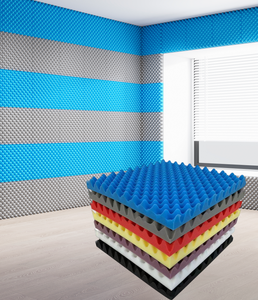 Tấm khuếch tán âm thanh bọt polyurethane hình vuông 3D rắn cho phòng thu văn phòng rạp chiếu phim nhà KTV cách âm - Product Image 1