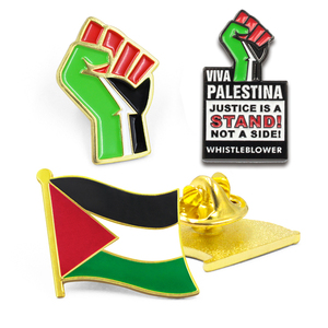 Металлическая брошь в виде флага - Product Image 2