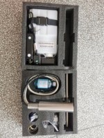 Capteur automatique Distributeur de savon en laiton à 3 fonctions Robinets de lavabo de salle de bain montés sur pont contemporain Robinets Séchage Noyau de valve en céramique