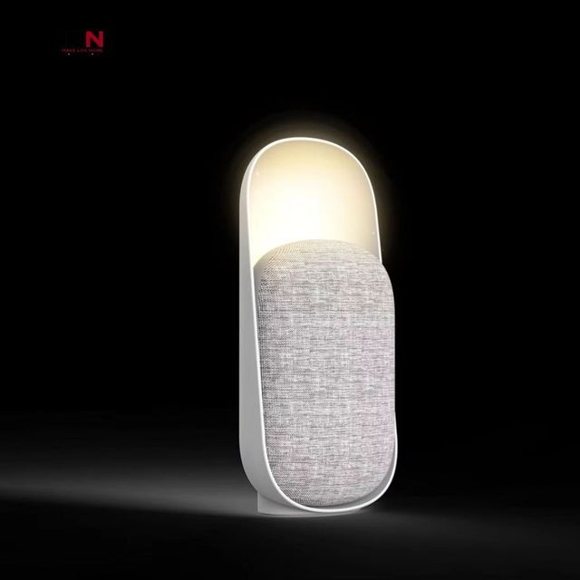 ABS+PC Multifunctional White Noise Machine With 6 Natural Sleep Sounds 4 Warm LED Night Lights 3 Auto Timer For Sleep Aid