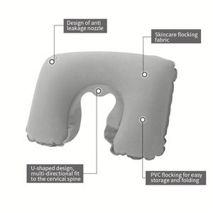 Promoción de Fábrica: Almohada de Viaje Personalizada con Diseño de Cabeza de Juguete, Almohada de Cuello en Forma de U - Product Image 4