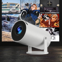 Projecteur LED portable KSW HY300, format de poche, Android 11/12/13, intelligent, 5G WIFI, 1+8 Go, 4K, cinéma maison, bureau, éducation