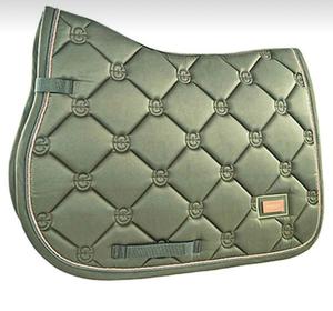 แผ่นรองอานม้าแบบตะวันตกทำจากโพลีเอสเตอร์ทนทานต่อการลื่นไถลเพื่อการยึดและรองรับการส่งออกที่ดีขึ้น - Product Image 2