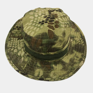 도매 사용자 정의 블랙 위장 야외 훈련 낚시 방수 자외선 차단제 전술 프릴넥 부니 모자 - Product Image 5