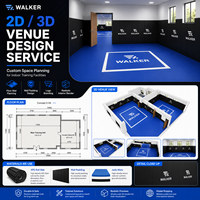 Ensemble de tapis de gym MMA personnalisés avec tapis de sol déroulables, cage octogonale, sac de frappe pour BJJ, karaté, jiu-jitsu, dojo (Matériaux certifiés)