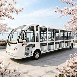 Autobús Turístico Eléctrico Popular de Bajo Ruido y Conducción Suave, 8/17 Asientos, para Parques de Atracciones y Atracciones Turísticas - Product Image 6