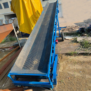 Convoyeur à bande en caoutchouc, vitesse réglable, 1 couche, durable, pour usine de fabrication - Product Image 1