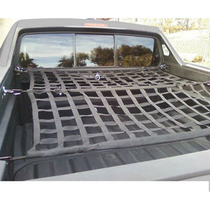 भारी शुल्क उच्च शक्ति पॉलिएस्टर पॉलीप्रोपाइलीन आउटडोर कार्गो नेट काले ट्रक बिस्तर कार्गो नेट - Product Image 1