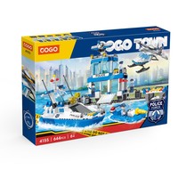 COGO Puzzle 3D Blocs de construction City Series Intelligent DIY Building Bricks Jouets pour enfants