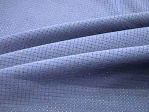Breathable mesh pinhole quick dry <b>fabric</b> elastic bird eye knit cloth for sport t shirt jersey activewear apparel - Product Image 4