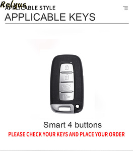 Flip ABS voiture clé à distance coque de couverture pour Hyundai IX35 Sonata 8 pour <span class=keywords><strong>Kia</strong></span> Forte Rio 3 K2 K3 K5 <span class=keywords><strong>Sportage</strong></span> support accessoires - Product Image 3
