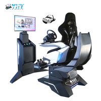 Nouvelle Arrivée 2024 YHY : Premier Cockpit de Simulation de Course Dynamique Entièrement en Alliage d'Aluminium avec Support de Siège pour Volant de Jeu Automobile