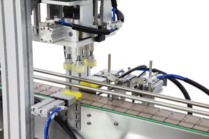 Máquina taponadora neumática de escritorio, precio al por mayor, totalmente automática, fabricación de máquina taponadora en espiral de botellas de vidrio, - Product Image 2