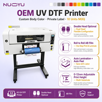 Nueva Impresora DTF de Tinta UV OEM A3 de Doble Cabezal para Personalizar Carcasas, Logotipos y Placas de Identificación, MOQ de 10 Unidades, Marca Privada