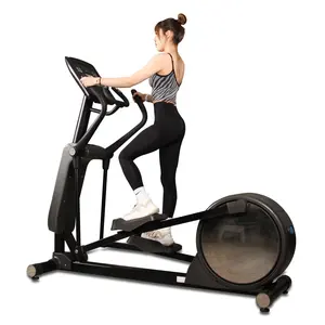 Custom Gym Studio Silent Space Walk Elliptical Machine Spontaneous Electromagnetic Control Elliptical Machine