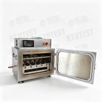 Horno de Enrollamiento de Alta Temperatura Estándar API - Cámara de Envejecimiento con Pantalla Táctil PID para Fluidos de Perforación, 4 Celdas 280 ° C