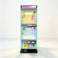 Machine de jeu d'arcade à griffes en métal, automatique, personnalisée, pour deux joueurs, 110/220V, pour sol central, vente en gros d'usine