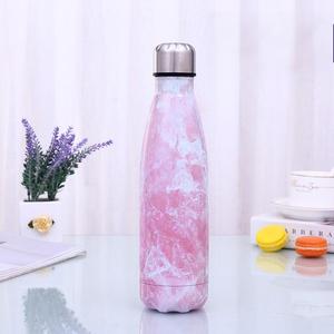 Bouteille d'eau sport isotherme en acier inoxydable à double paroi de 500 ml avec paille, isolation thermique de 6 à 12 heures, écologique et portable - Product Image 5