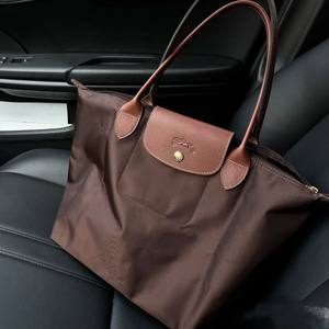 Новая вместительная сумка-тоут для покупок, нейлоновая, с вышивкой, для трансграничной торговли, высокое качество - Product Image 1