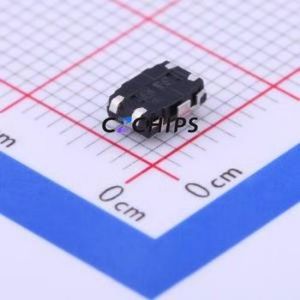 EVQP2R02M Tactile Switch SMD,3.5x4.7mm Switch Single Pole Single Throw Rectangle Button 1.6N Vertical Mount - Product Image 2