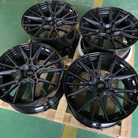 Jantes forgées sur mesure Yufei 21x9.5 pour Tesla Model Y 3, bicolores, en alliage léger 6061-T6, performance, 5x114.3