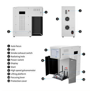 Macchina Laser Unigroup per Sostituzione Vetro Posteriore, Cornice e Cover per <span class=keywords><strong>iPhone</strong></span> 8G Xs Max 11 14 ProMax con Filtro Fumo - Product Image 6