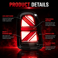 Feux arrière à LED BK pour MINI Countryman 2017-2024, clignotants séquentiels Union Jack, Plug and Play
