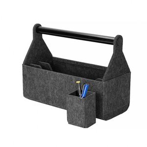 Paniers de rangement tissés à la main en feutre de polyester 9mm - Product Image 3