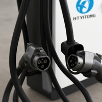 Estación de Carga Rápida para E-Rickshaw de 15kW, Cargador para Tuk Tuk de 48V 60V 72V CC con Lector de Tarjetas RFID