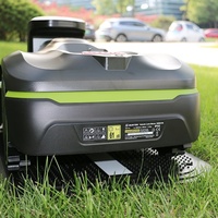 Tondeuse robotisée RTK d'entrée de gamme, zone de travail de 1500 m², capacité de montée sur pente de 35 %, hauteur de coupe de 30 à 60 mm, pour usage domestique