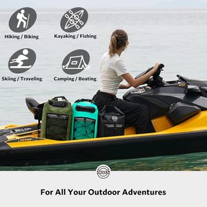 Nouveau sac à dos étanche 5/10/25/30/40L - Sac étanche flottant adapté au kayak, aux voyages, à la plage, à la <span class=keywords><strong>randonnée</strong></span> et au camping, hommes/femmes - Product Image 6
