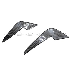 สำหรับ BMW F87 M2 2016+ ชุดแต่งกันชนหน้าคาร์บอนไฟเบอร์ สปอยเลอร์ลิป สปลิตเตอร์ แฟลป บังโคลน คานาร์ด สภาพใหม่ - Product Image 5