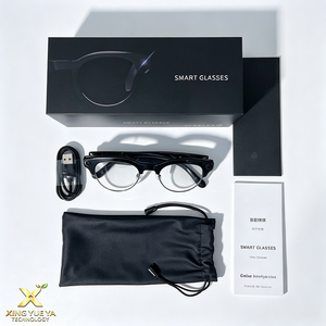 Nouvelles lunettes intelligentes V03-T8 avec photographie 8MP, enregistrement vidéo 1080P, appels Bluetooth, lecture de musique et traduction IA en temps réel, fonction EIS - Product Image 2