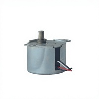 Moteur synchrone monophasé à engrenages 49TYD-375-2 5W 49mm 110/220V 50/60Hz Réversible 1-30RPM IP44 Montage à bride pour plastifieuse