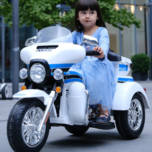 Motocicleta Eléctrica Infantil, Triciclo Recargable para Niños y Niñas, Tamaño Grande - Product Image 2