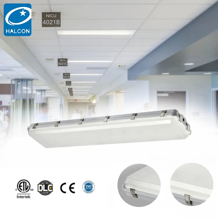 Đèn Led Cảm Biến Trong Nhà 4ft Ip65 Ip66 100W Tuyến Tính Chống Nước Ba Chiều Smd Tuyến Tính Chống Nước Cho Nhà Kho Hành Lang