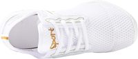 Chaussures de marche multifonctionnelles pour femmes, respirantes, en maille, avec semelle fendue, coussin d'air, doublure synthétique en PU, semelle en caoutchouc