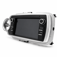 Autoradio Android GPS BHNEW pour Toyota Yaris 2013-2016, navigation GPS, caméra arrière, CarPlay, DVR automatique, BT, WIFI