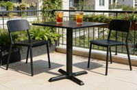 Table de salle à manger d'extérieur Yoshen Leisure au design contemporain pour événements, fêtes, villas, cours, hôtels - Mobilier d'extérieur
