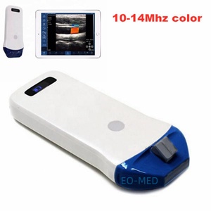 Échographe vétérinaire sans fil WIFI haute fréquence 14 MHz, sonde linéaire Doppler couleur (pour ponction) CU13 - Product Image 2