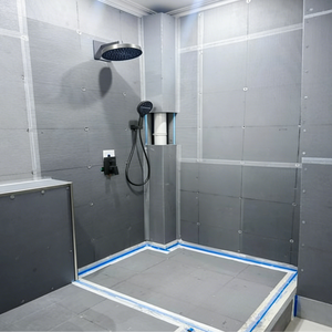 Panneau <span class=keywords><strong>de</strong></span> support pour carrelage en polystyrène XPS, ignifuge B1, utilisation extérieure pour salles <span class=keywords><strong>de</strong></span> bain, façades ventilées, projets <span class=keywords><strong>de</strong></span> rénovation, certifié CE - Product Image 1
