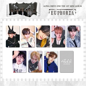 Set de 8 Tarjetas Selfie del Primer Álbum <span class=keywords><strong>Euphoria</strong></span> de Kpop ALD1, Sangwon, Anxin, Leo, Xinlong, Geonwoo, Photocard Alpha Drive One, Colección para Fans - Product Image 4