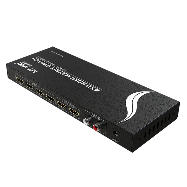 MT-VIKI Factory HDCP 60Hz CCTV 4K HDMI matrix 4 in 2 Out