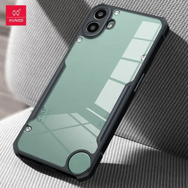 Xundd for Nothing CMF Phone 1 Case,Shockproof TPU Bumper Shell Camera Protection Transparent Back Cover for Nothing Phone