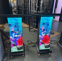Écran LED P1.86 GOB pour podium, affichage LED créatif avec design de présentation portable haute définition